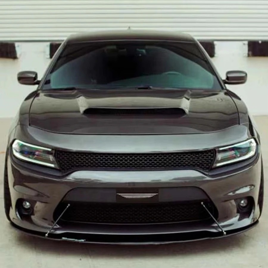 For  CHARGER 2015-2018 Carbon Fiber Hood with Heat Dissipation New Bonnet Body Kits Includes Bolts Car Accessories